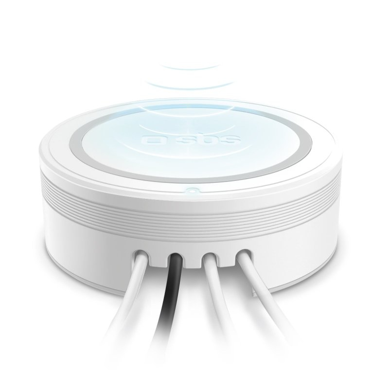 SBS TEWIRELESSORG15W Ladegerät für Mobilgeräte Kopfhörer, Smartphone, Smartwatch Weiß USB Kabelloses Aufladen Schnellladung Drinnen