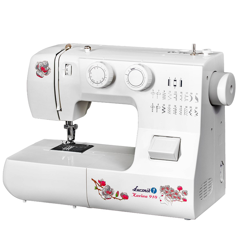 Łucznik Karina 910 Halbautomatische Nähmaschine Elektro