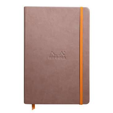 Rhodia 118744C Notizbuch A5 96 Blätter Graubraun
