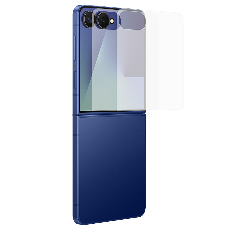 Samsung EF-UF766CTEGWW Display-/Rückseitenschutz für Smartphones Anti-Glare Bildschirmschutz 2 Stück(e)