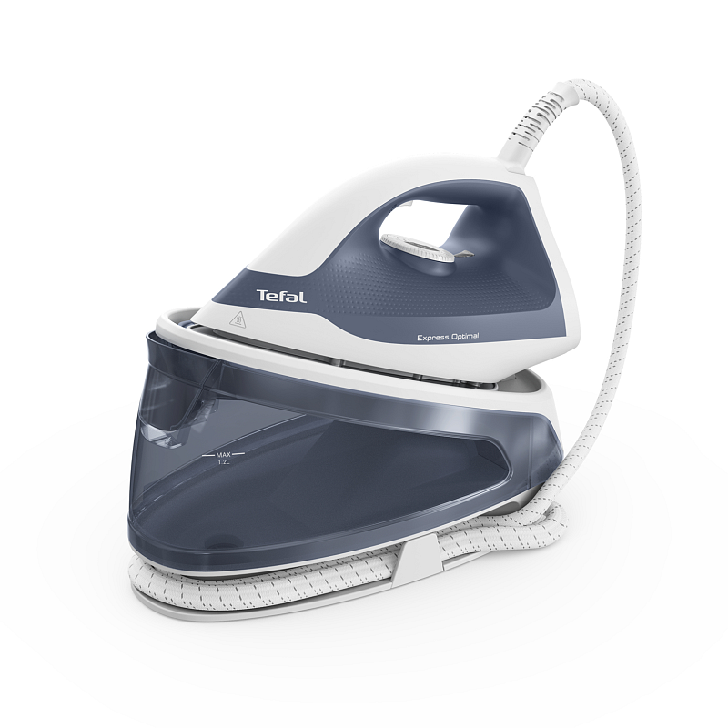 Tefal Express Optimal SV4110 2200 W 1,2 l Keramik-Expressgleiter Blau, Weiß