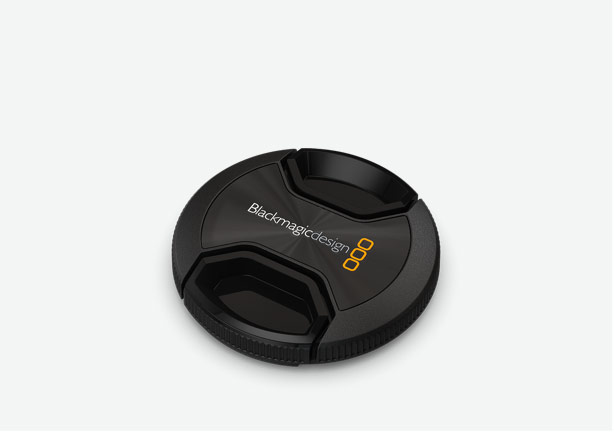 Blackmagic Design BMUMCA/LENSCAP58 Objektivdeckel Digitalkamera 5,8 cm Schwarz
