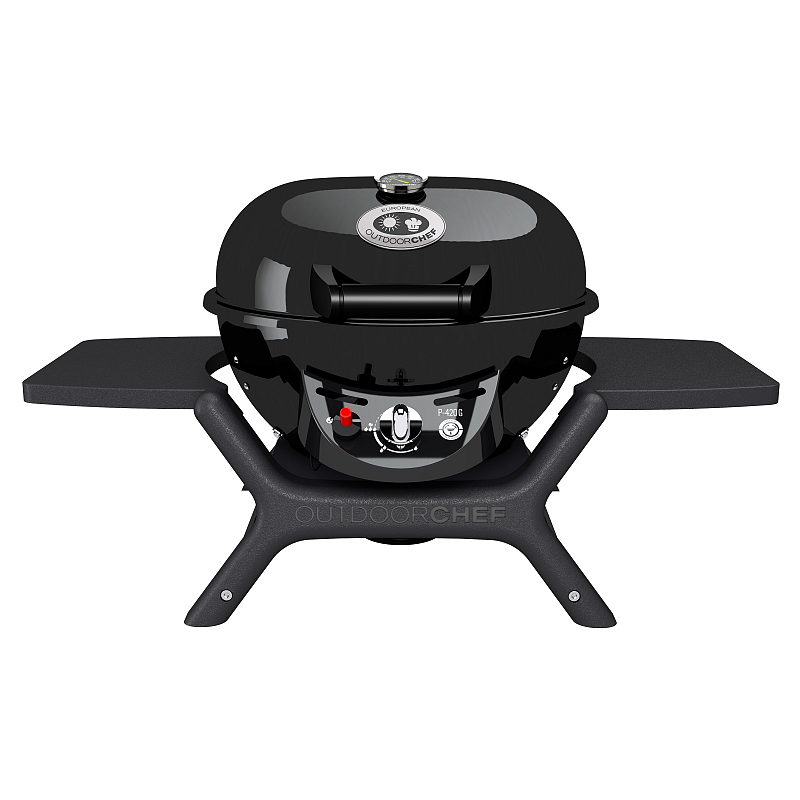 OUTDOORCHEF P-420 G MINICHEF Grill Tisch Gas Schwarz