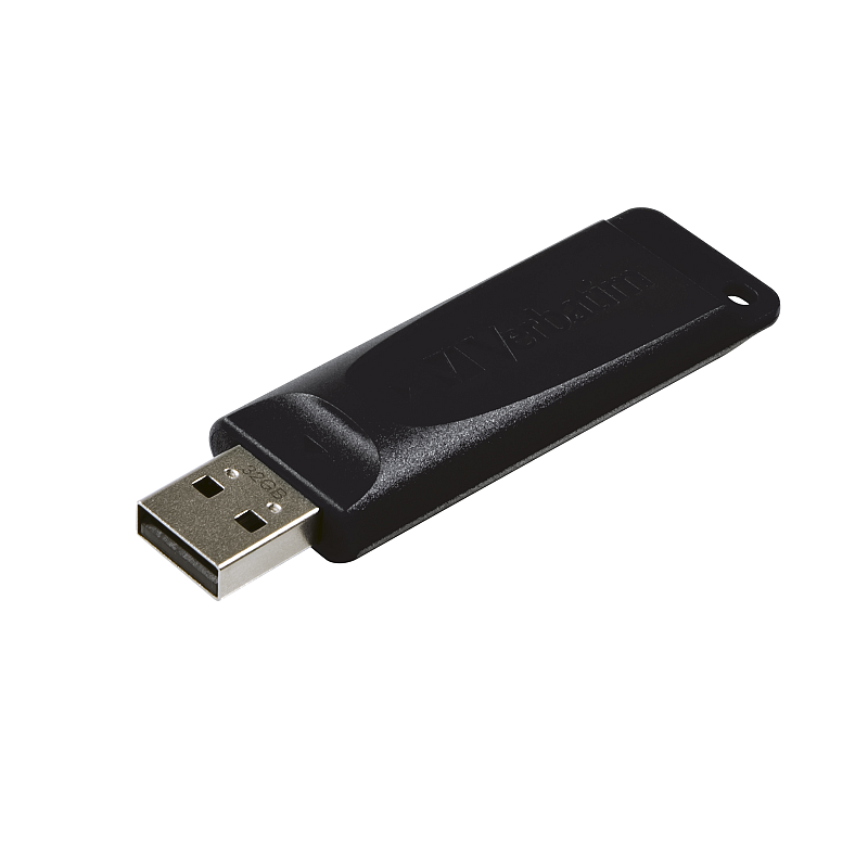 Verbatim Slider - USB-Stick 32 GB - Schwarz