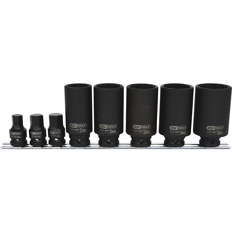 KS Tools 150.1750 Steckdosen/Steckdosen-Set Steckschlüssel-Satz