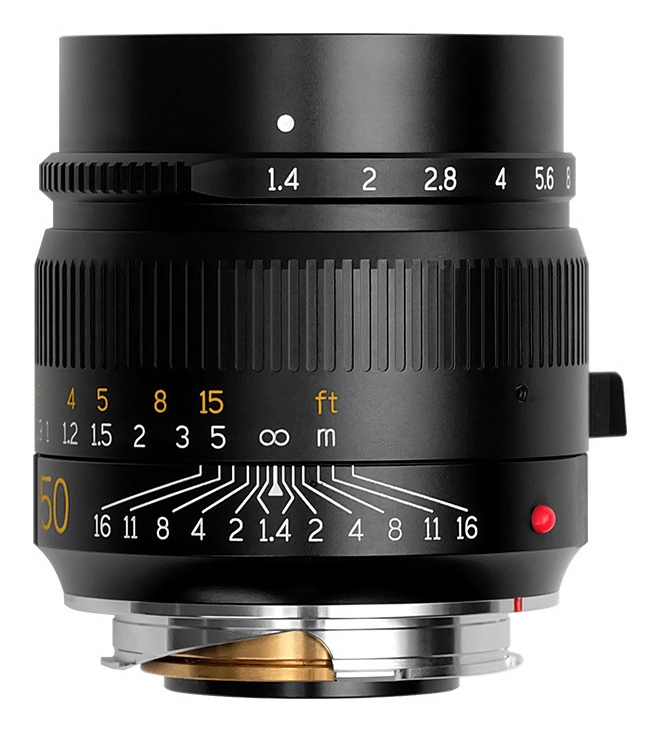 TTArtisan M 50mm F1.4 ASPH MILC Schwarz