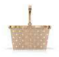 Reisenthel carrybag XS Beige, Weiß Einkaufswagen
