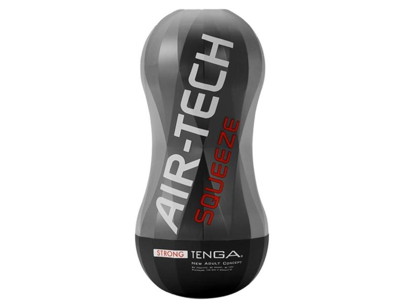 Tenga TEN154-STRONG Männlicher Masturbator Schwarz Silikon