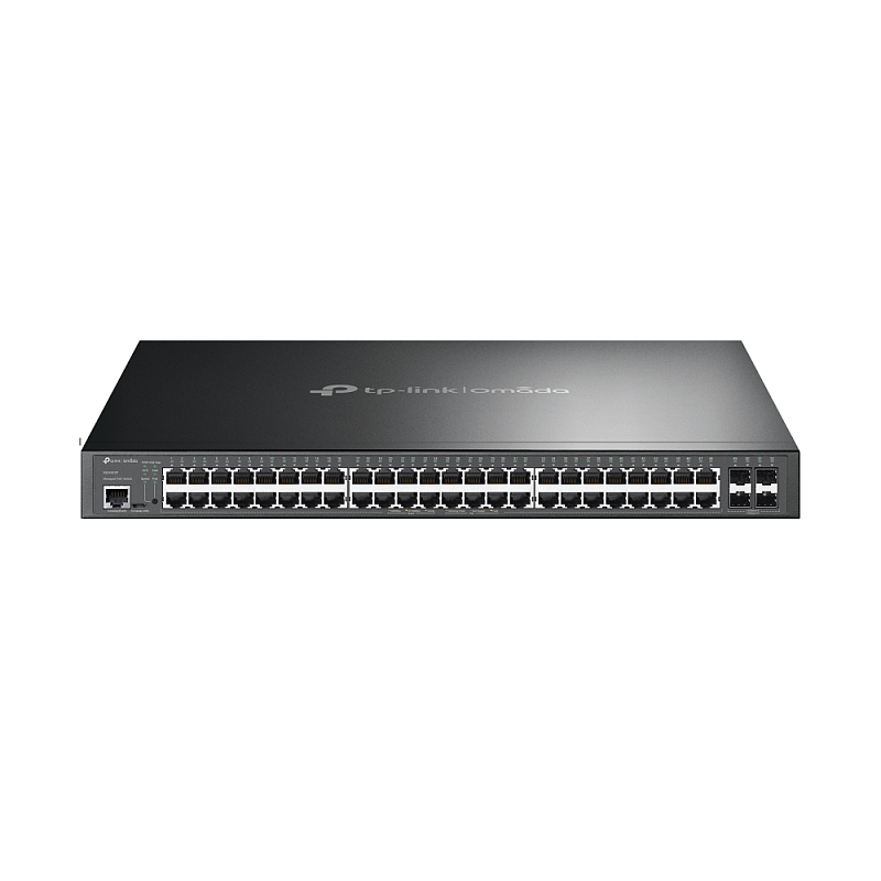 TP-Link Omada SG3452P Netzwerk-Switch Managed L2/L3 Gigabit Ethernet (10/100/1000) Power over Ethernet (PoE) 1U Schwarz