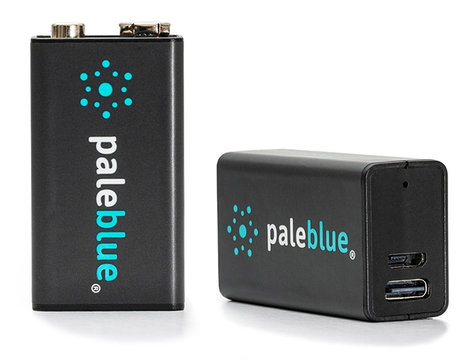 Pale Blue PB-9V-C Haushaltsbatterie Wiederaufladbarer Akku Lithium-Ion (Li-Ion)