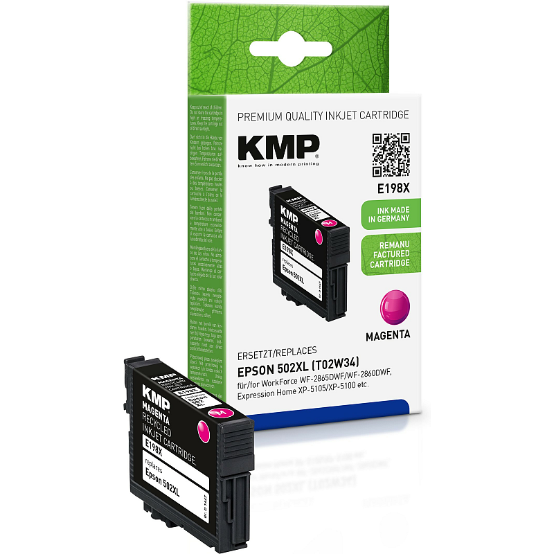 KMP 1647,4006 Druckerpatrone 1 Stück(e) Kompatibel Hohe (XL-) Ausbeute Magenta