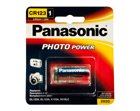 Panasonic CR-123APA/1B Haushaltsbatterie Einwegbatterie Lithium