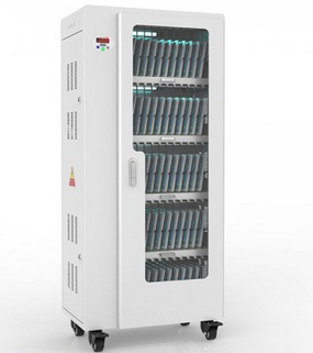 Alcasa PCT01-A65G Wagen / Schrank für das Management mobiler Geräte Wagen zur Verwaltung tragbarer Geräte Weiß