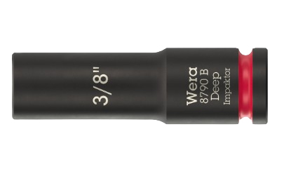 Wera 05005566001 Steckschlüsseleinsatz Steckschlüsselbuchse Schwarz, Rot