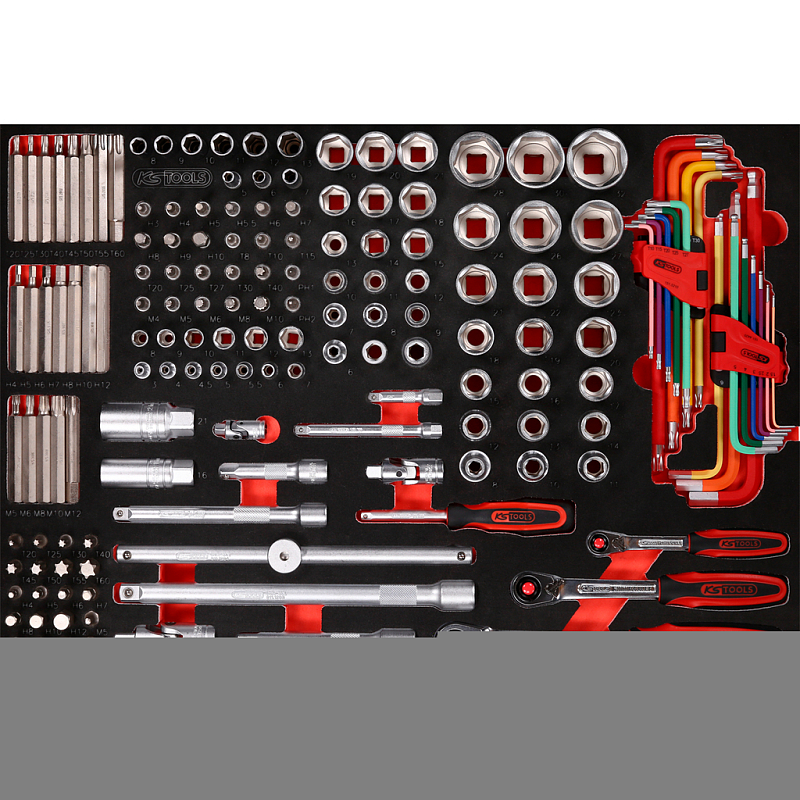 KS Tools 811.0159 Steckdosen/Steckdosen-Set Steckschlüssel-Satz