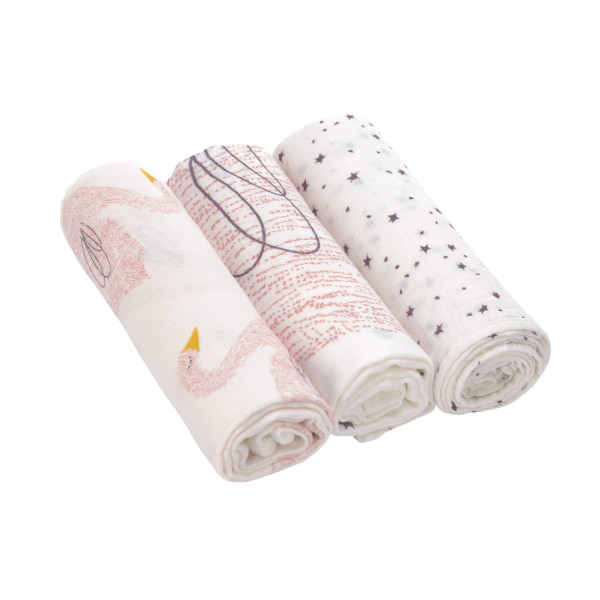 Lässig 1312001741 Bettdecke für Babys Beige, Mehrfarbig, Weiß 800 x 800 cm Junge/Mädchen