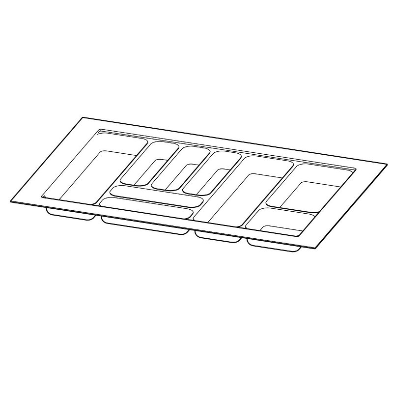 Hettich 9195001 Schubladenrolle & -schiene 550 mm
