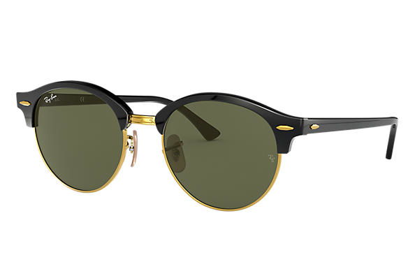 Ray-Ban Clubround Classic Sonnenbrille Clubmaster Rund