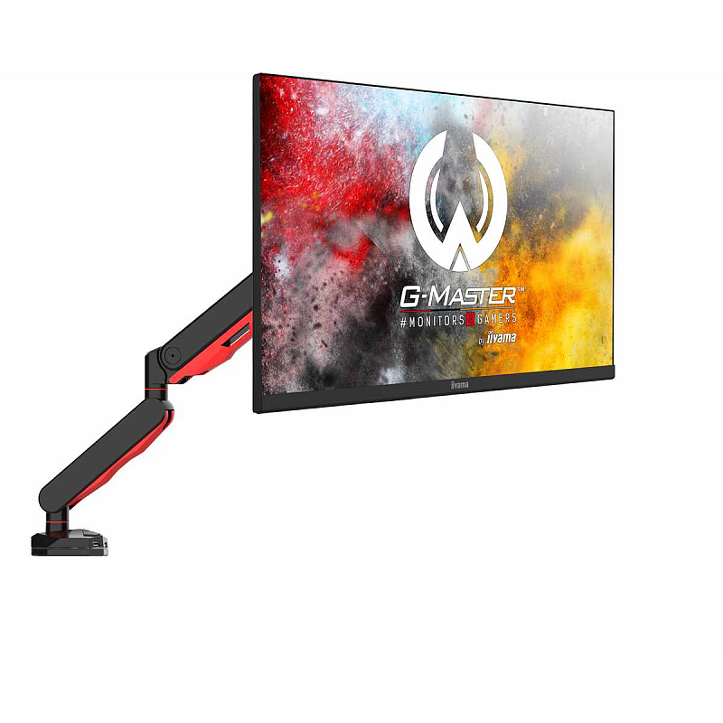 iiyama DSG3001C-R1 Flachbildschirm-Tischhalterung 76,2 cm (30") Tisch/Bank Schwarz, Rot