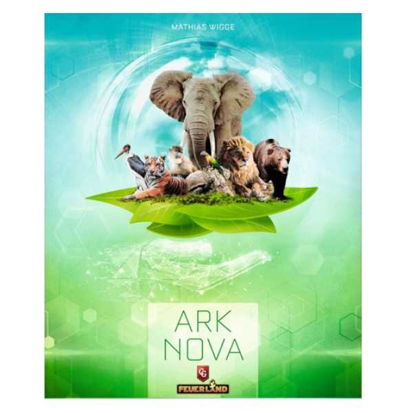 Asmodee Ark Nova In Ark Nova, you will plan and design a modern, scientifically managed zoo. With the ultimate goal of owning the most successful zoological establishment, you will build enclosures, accommodate animals, and support conservation projects all over the world. Specialists and unique buildings will help you in achieving this goal. Brettspiel