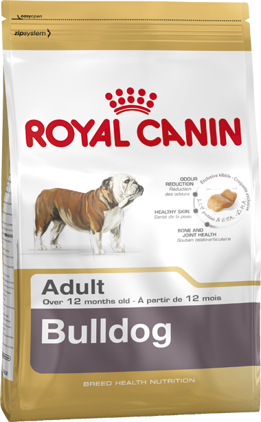 Royal Canin Bulldog Adult 12 kg Geflügel, Reis
