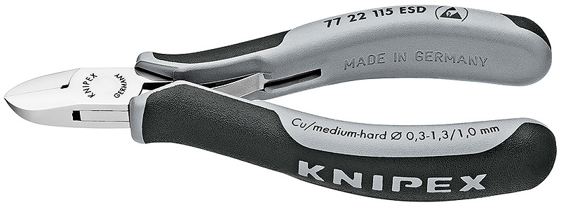 Knipex 77 22 115 ESD Zange Diagonale Zange