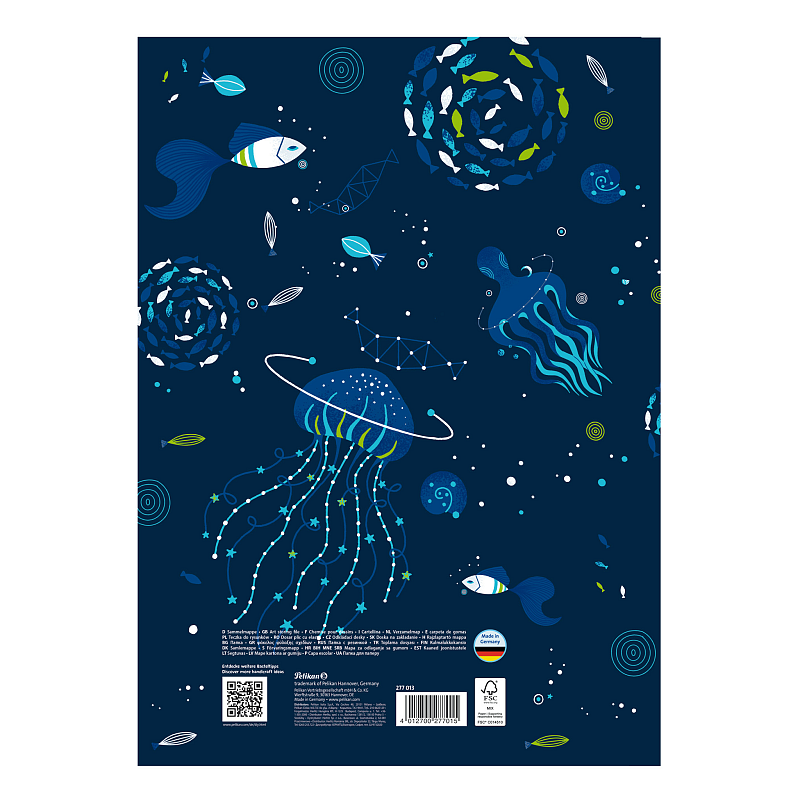 Pelikan 277013 Sammelmappe Karton Blau A3