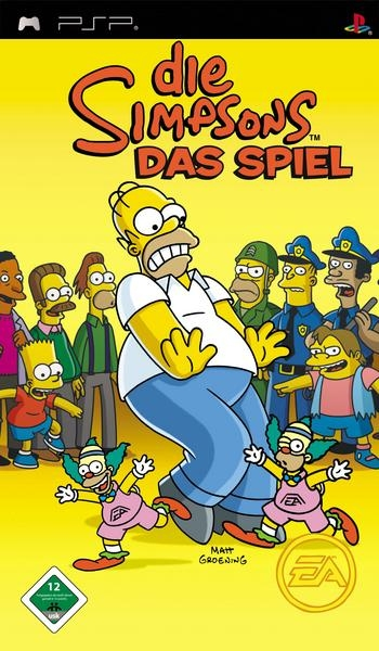 Electronic Arts Die Simpsons - Das Spiel Platinum, PSP Deutsch PlayStation Portable (PSP)