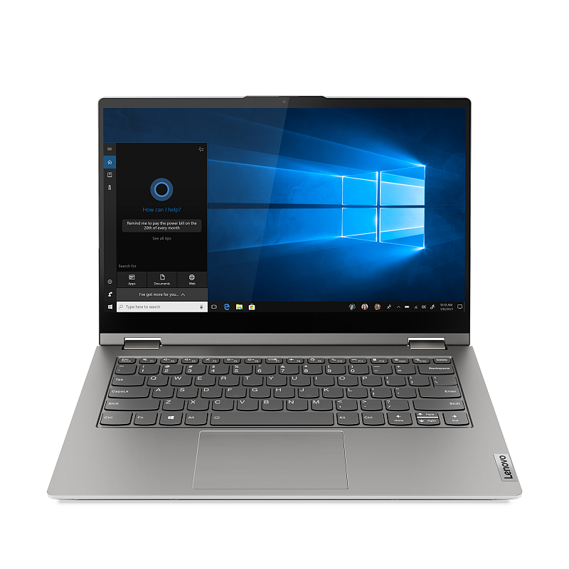 Lenovo ThinkBook 14s Yoga G3 IRU Intel® Core™ i5 i5-1335U Hybrid (2-in-1) 35,6 cm (14") Touchscreen Full HD 16 GB DDR4-SDRAM 512 GB SSD Wi-Fi 6 (802.11ax) Windows 11 Pro Deutsch Grau