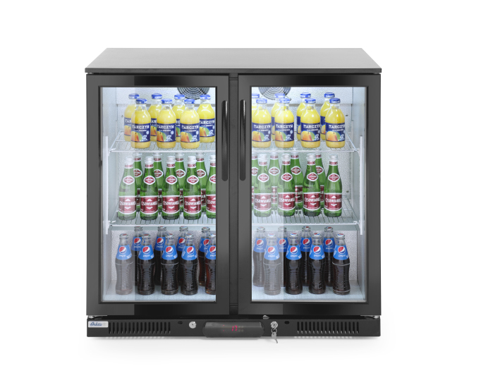 Hendi 235829 Industrieller Kühl/Gefrierschrank Kühlschrank für hinter der Bar 180 l Freistehend
