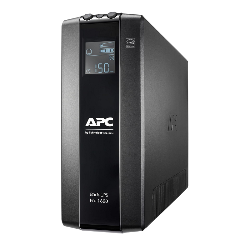 APC Back UPS Pro BR 1600 VA, 8 Ausgänge, AVR, LCD-Schnittstelle