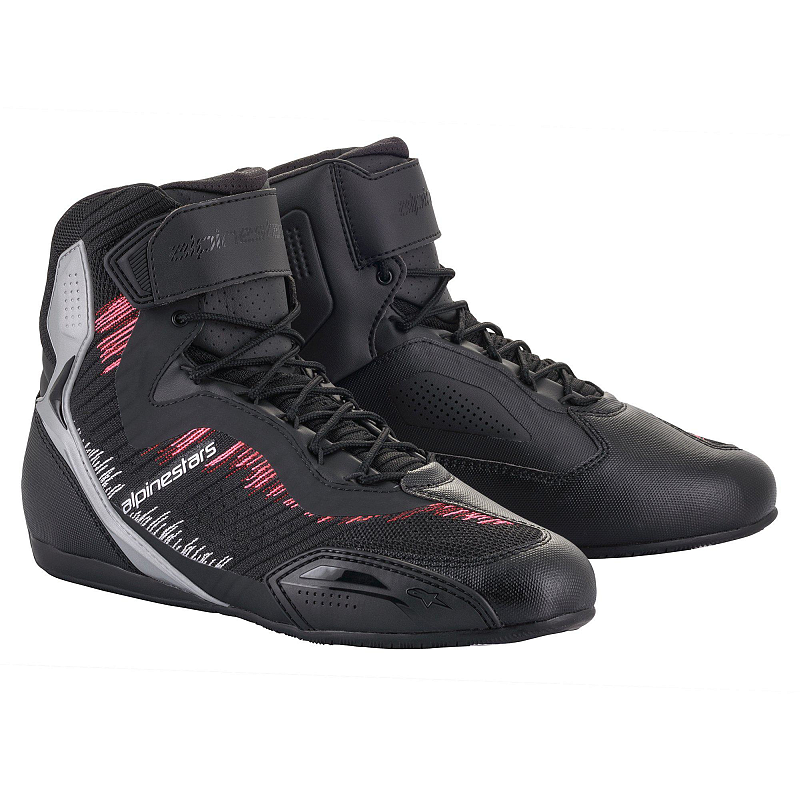 Alpinestars 2510520-1939-10 Motorrad-Schuh Männlich Erwachsener Schwarz, Pink, Silber