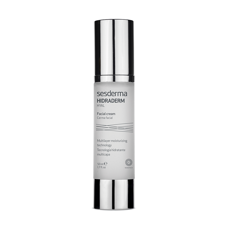 Sesderma Hidraderm Hyal Facial Cream Tages- & Nachtcreme Gesicht All ages 50 ml
