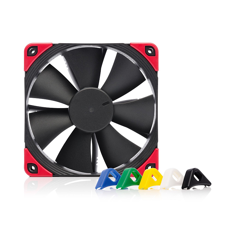 Noctua NF-F12 PWM chromax.black.swap Computergehäuse Ventilator 12 cm Schwarz