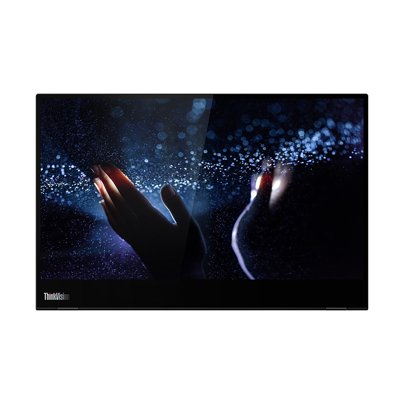 Lenovo ThinkVision M14t Computerbildschirm 35,6 cm (14") 1920 x 1080 Pixel Full HD LED Touchscreen Schwarz