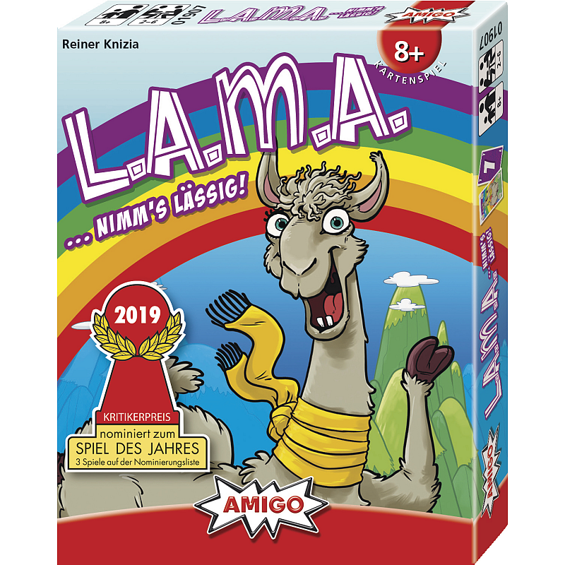 Amigo LAMA Kartenspiel Matching