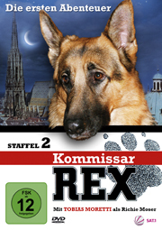 PLAION Kommissar Rex - Die ersten Abenteuer, Staffel 2 (3 DVDs) Deutsch