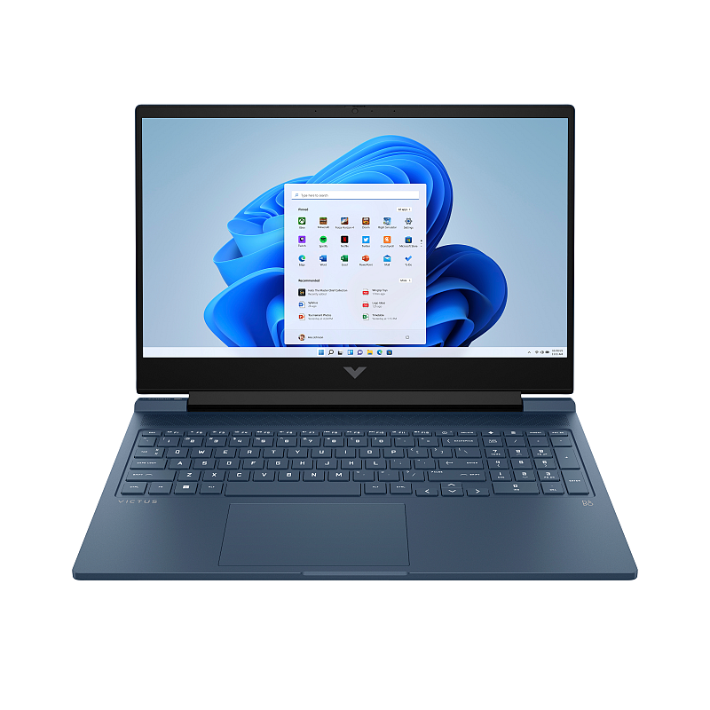 HP Victus Gaming Victus 16-s0155ng AMD Ryzen™ 5 7640HS Laptop 40,9 cm (16.1") Full HD 16 GB DDR5-SDRAM 512 GB SSD NVIDIA GeForce RTX 4060 Wi-Fi 6 (802.11ax) FreeDOS Schwarz