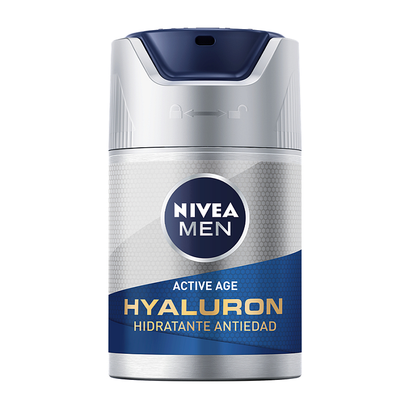 NIVEA Men Active Age Hyaluron Feuchtigkeitsgesichtscreme Männer 50 ml Creme
