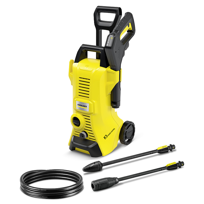 Kärcher K 3 POWER CONTROL Hochdruckreiniger Senkrecht Elektro 380 l/h Schwarz, Gelb