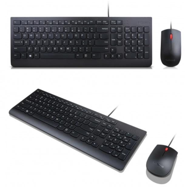 Lenovo 4X30L79884 Tastatur Maus enthalten Universal USB Arabisch Schwarz