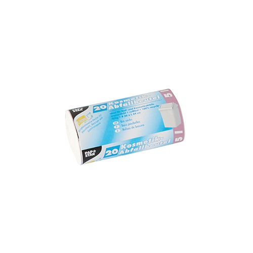 Papstar 12057 Abfallbeutel 5 l Weiß 20 Stück(e)