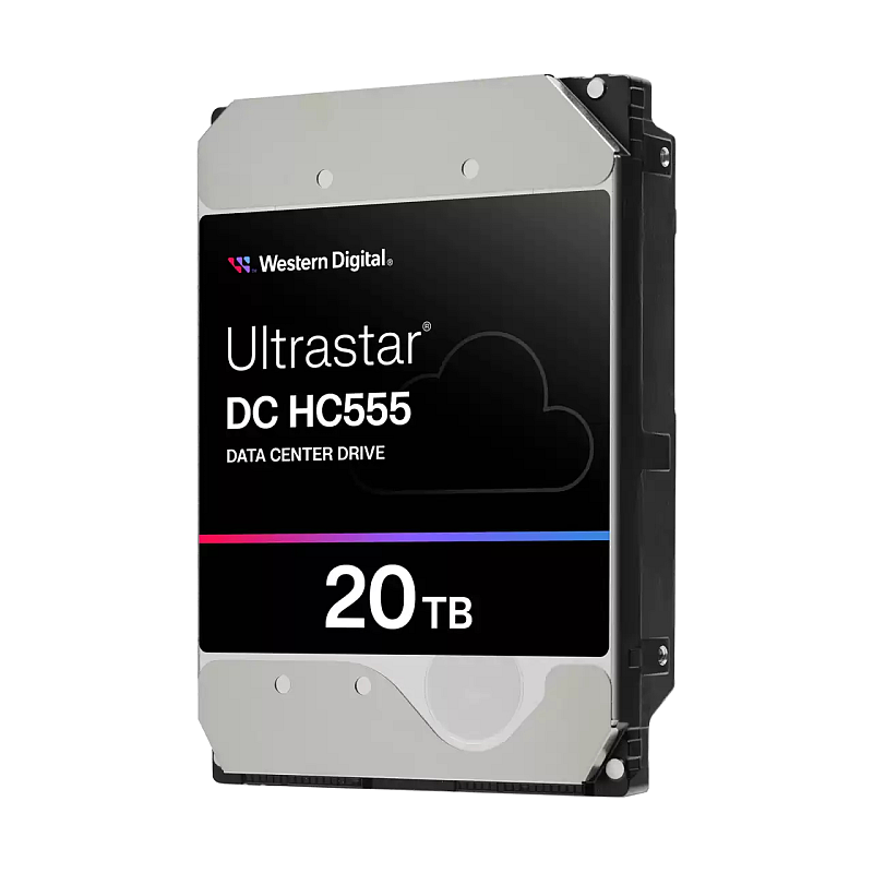 Western Digital Ultrastar DC HC555 Interne Festplatte 20 TB 7200 RPM 512 MB 3.5" SAS3