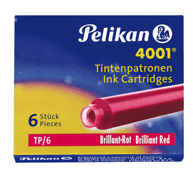 Pelikan TP/6 Rot 6 Stück(e)