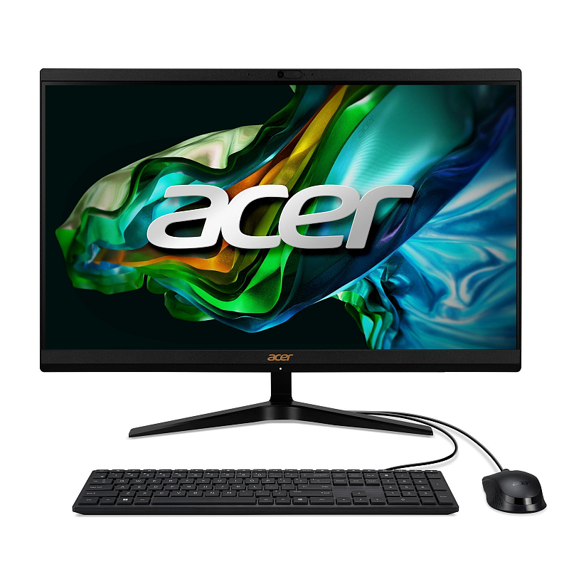 Acer Aspire C24-1800 Intel® Core™ i5 i5-12450H 60,5 cm (23.8") 1920 x 1080 Pixel All-in-One-PC 16 GB DDR4-SDRAM 1 TB SSD Windows 11 Home Wi-Fi 6E (802.11ax) Schwarz