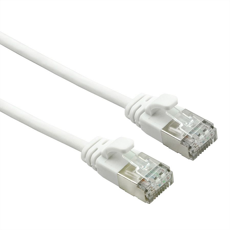 ROLINE 21.15.1700 Netzwerkkabel Weiß 0,5 m Cat6a U/FTP (STP)