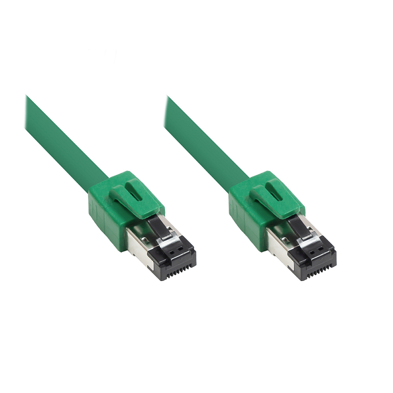 Alcasa 8080-075G Netzwerkkabel Grün 7,5 m Cat8.1 S/FTP (S-STP)