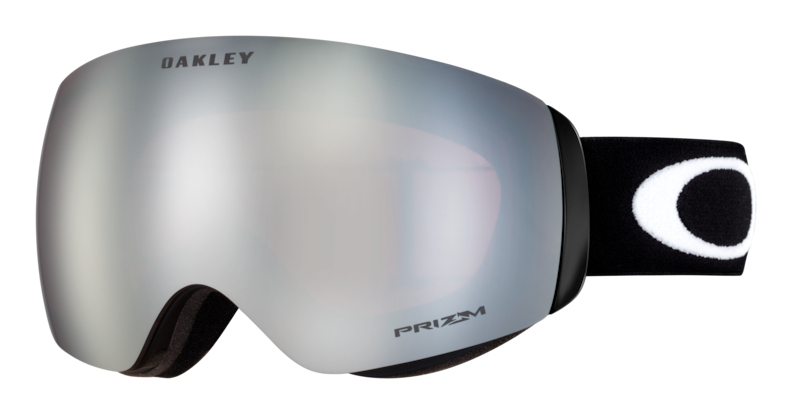 Oakley Flight Deck Wintersportbrille Schwarz Unisex Grau, Rose Sphärisches Brillenglas