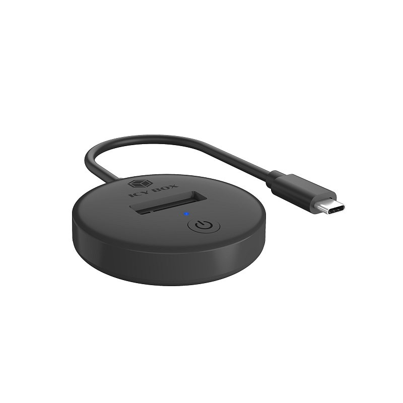 ICY BOX IB-1610MCD-C31, Docking Station für NVME & SATA M.2 SSD, Host USB 3.2 Gen 2, 10 Gbit/s