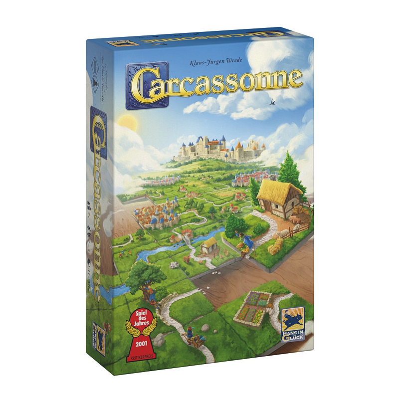 Asmodee Carcassonne V3.0 35 min Brettspiel Strategie